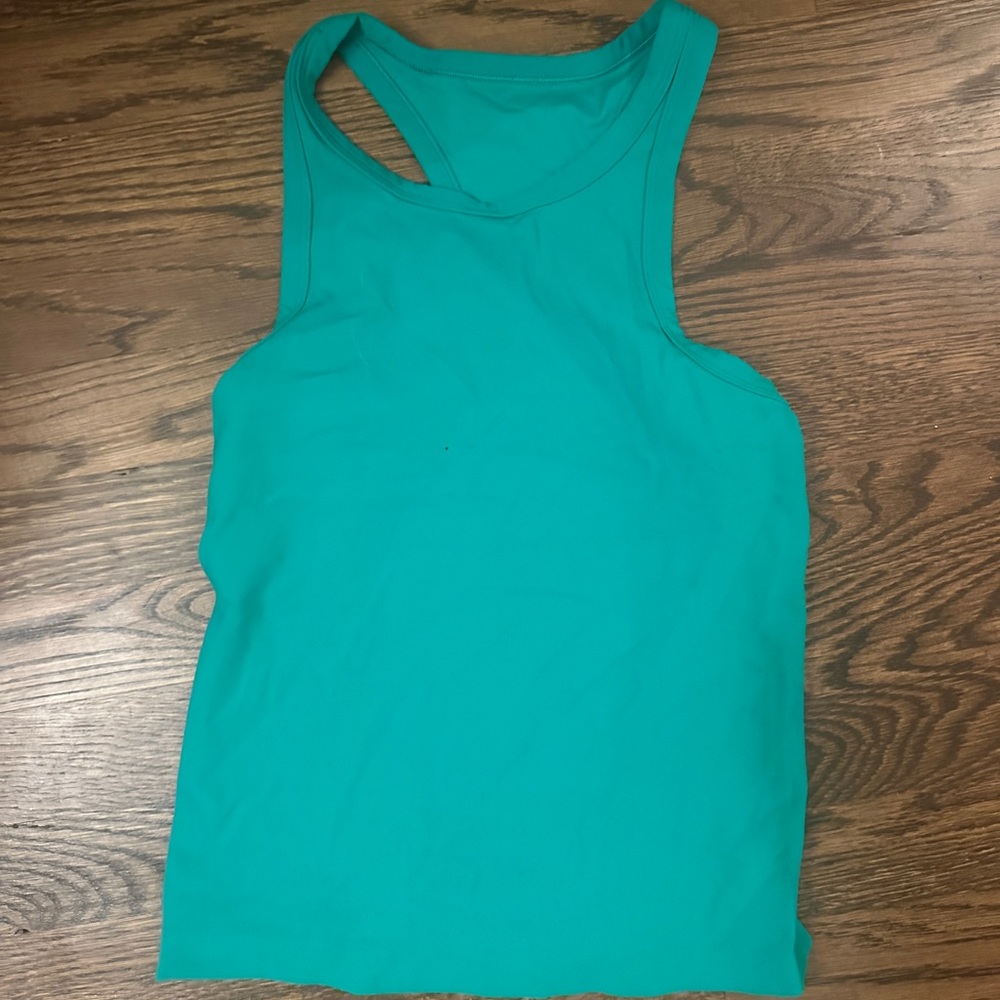 Lululemon Women’s Align Waist Length Tank Top - Green - Size 2